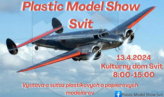 Plastic Model Show Svit - 13.04.2024