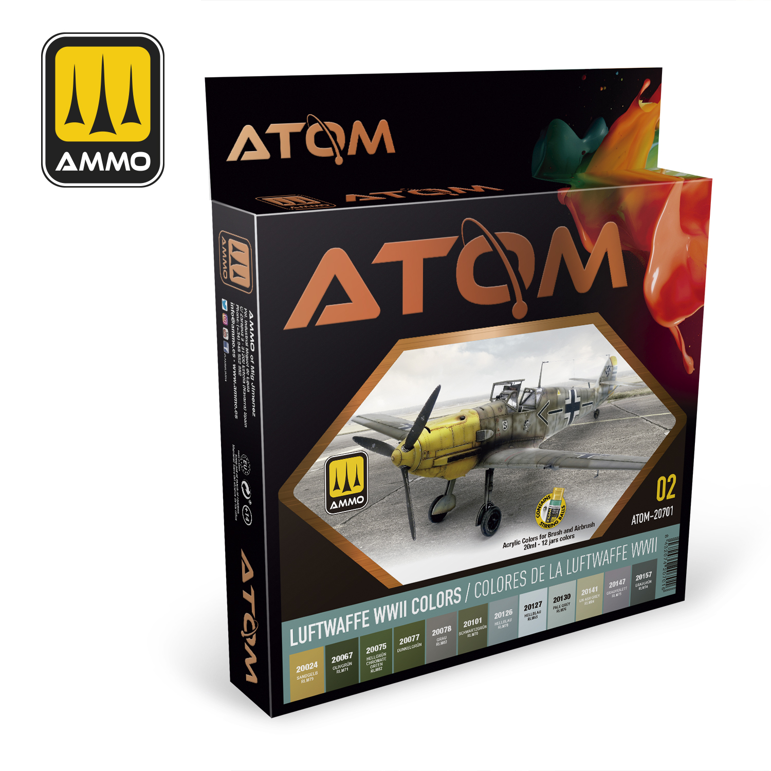 ATOM Rust & Tracks Set