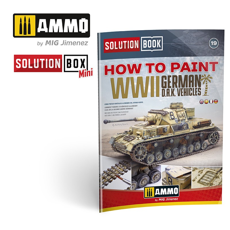 WWII German D.A.K. Vehicles - SOLUTION BOOK