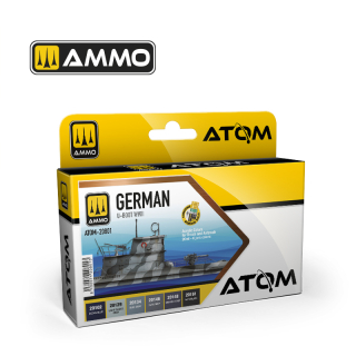 ATOM German U-BOOT WWII Colors Set